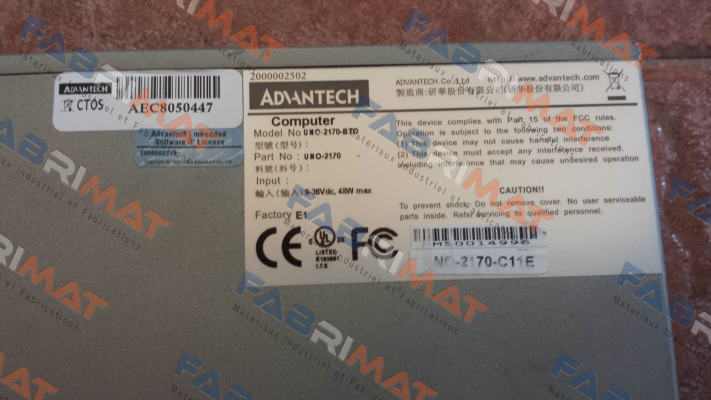 UNO-2170-BTO, 2170-C11E  Advantech