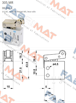 08.042.4 , type 305 MR  AZ Pneumatica