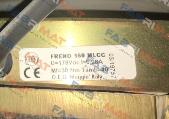 160 MLCC  Freno