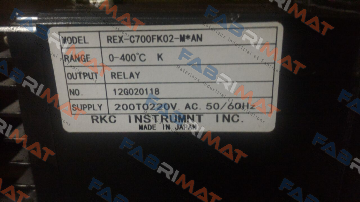 REX-C700FK02-M*AN  Rkc Instruments