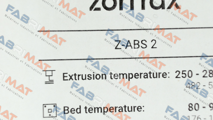 Zortrax Z-ABS v2 filament - 1,75mm - 800g - Blau (ID 25823) Zortrax