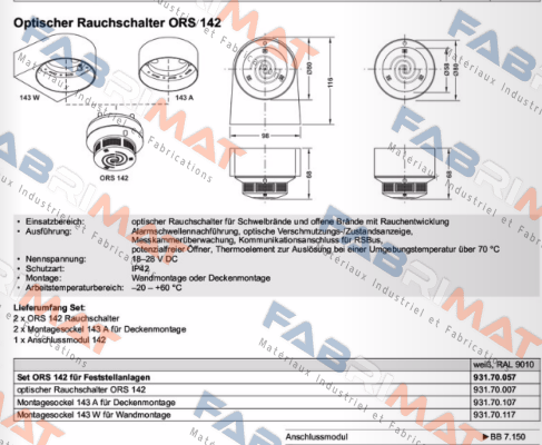 931.70.007/ ORS 142 Hekatron