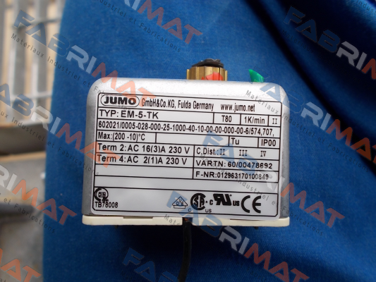 EM-5-TK - OEM for Elmess  Jumo