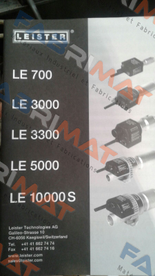 LE 3300  Leister