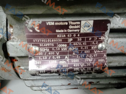 DM-4-B14K-0,18-63-A-Z0  AC Motoren
