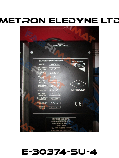 E-30374-SU-4 Metron Eledyne Ltd