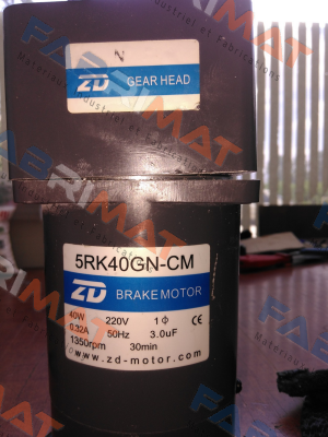 5RK40GN-CM  ZD-Motors