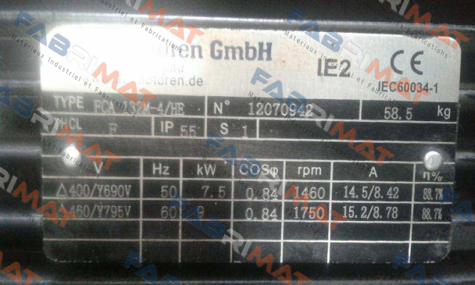 IE2AC13M4004 AC Motoren