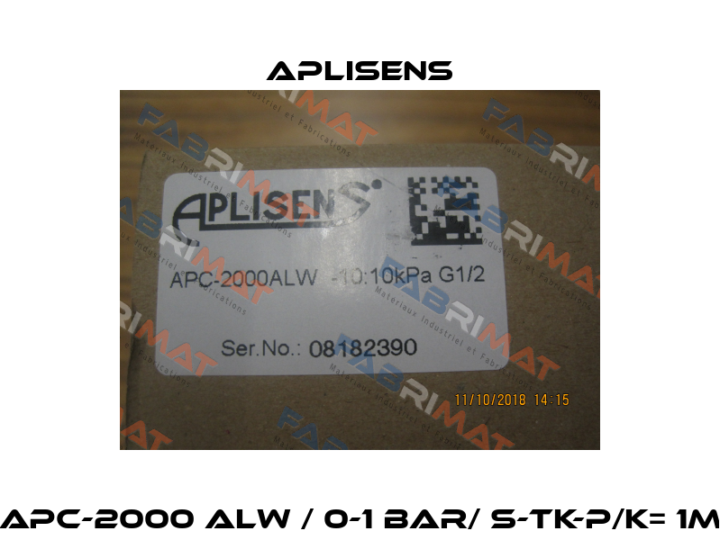 APC-2000 ALW / 0-1 BAR/ S-TK-P/K= 1m Aplisens