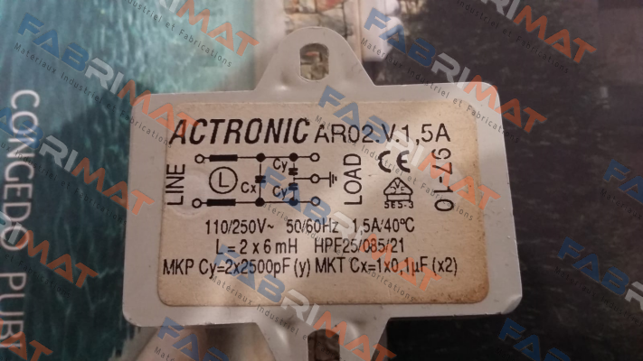 AR02.V.1,5A Actronic