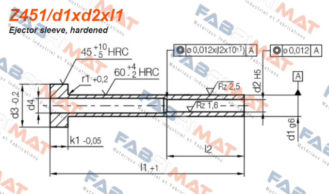 451/3x1,5x50 Hasco