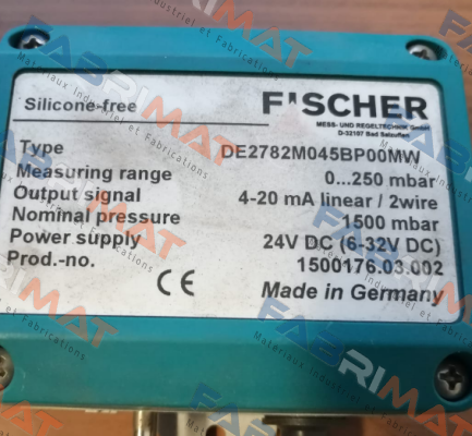 DE2782M045BP00MW Fischer