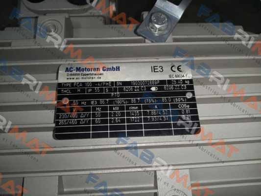FCA 100 La-4 / PHE B5 AC Motoren