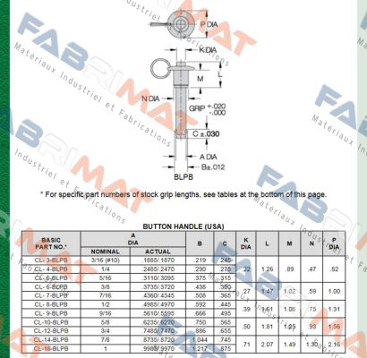 CL-5-BLPB-4.00 Carr Lane