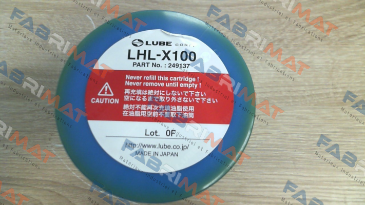 LHL X100-7 (249137 ) Lube