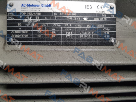 FCMP 160L-4/PHE AC Motoren