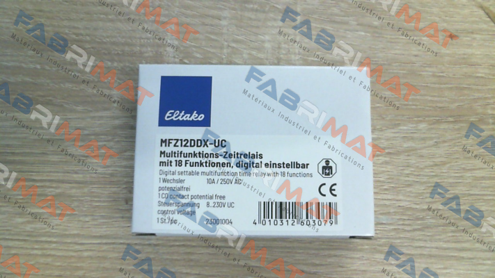 P/N: 23001004 Type: MFZ12DDX-UC Eltako