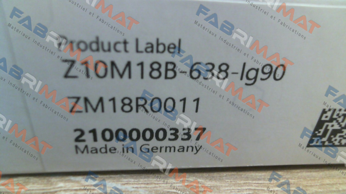 Modell Z10M18B-638-lg90 / ZM18R0011 Z-LASER