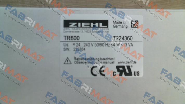 T224360 Ziehl