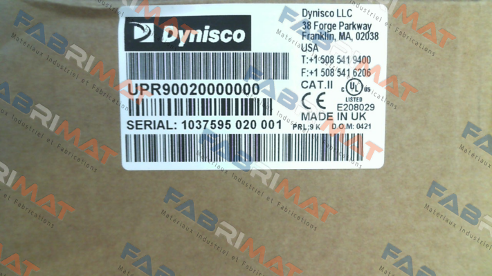 UPR900-20000000 Dynisco
