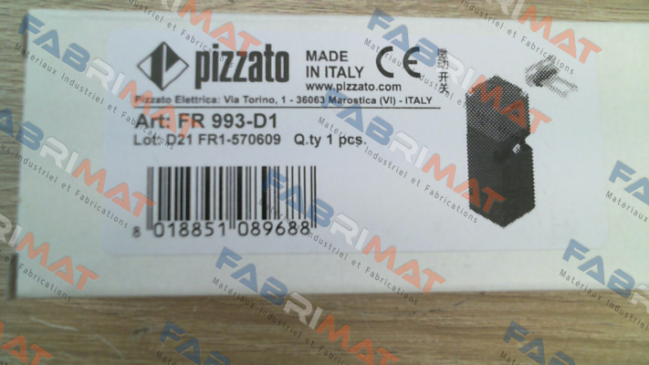 FR 993-D1 Pizzato Elettrica