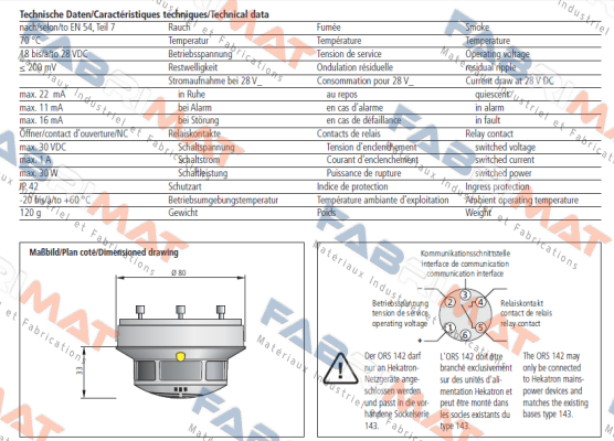 143 A (931.70.107) Hekatron