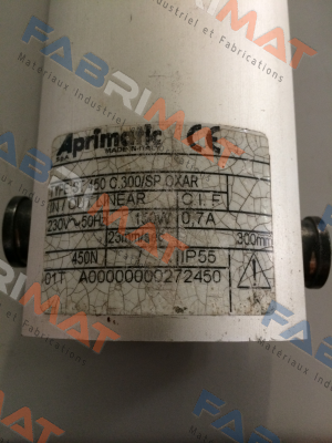 ATT.ST450-N C.300/SP 230V OXAR Aprimatic