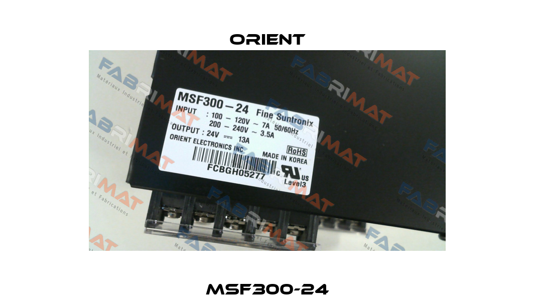 MSF300-24 Orient