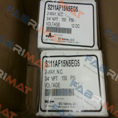 S211AF15N5EG5 GC Valves