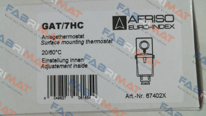 GAT/7HC 20/60°C / 67402X IMIT (Afriso)