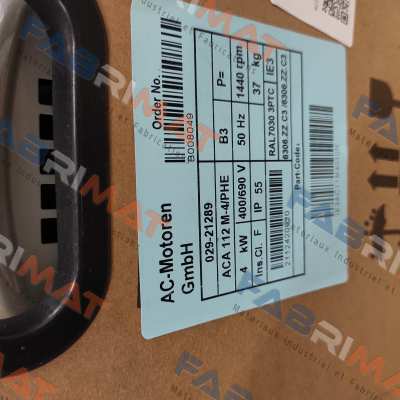 ACA 112-M-4/PHE AC Motoren