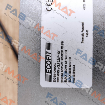 2GDS15-120X126l-Y43-05 Ecofit