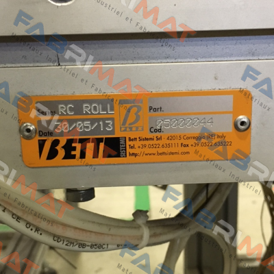 RC ROLL 05000044  BETT SISTEMI