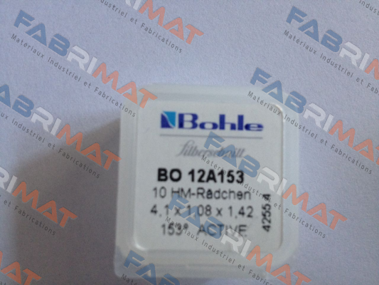 BO 12A153  Bohle