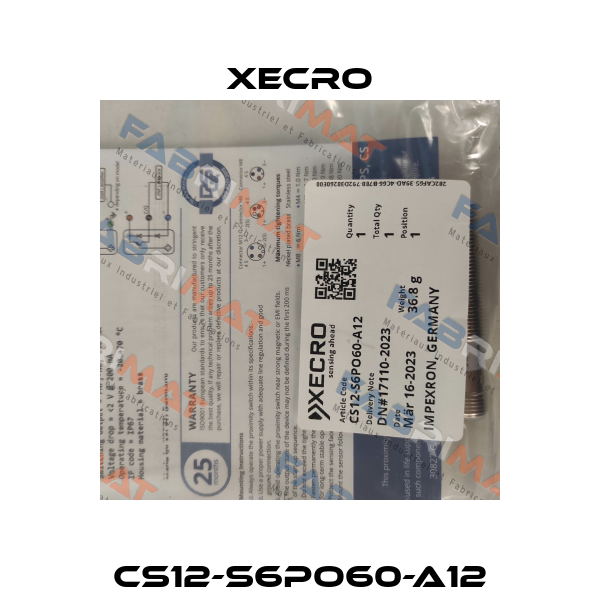 CS12-S6PO60-A12 Xecro