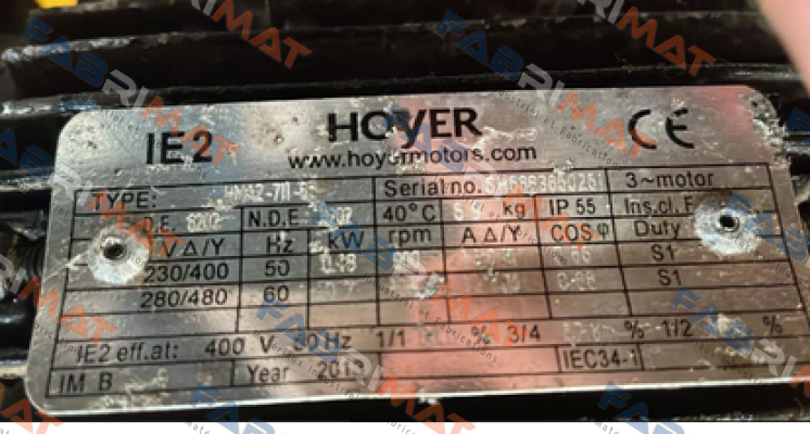 HMA2 71  1 - 6 pole Hoyer Motors