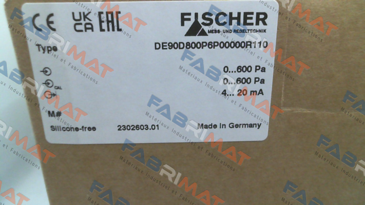 DE90D800P6P00000R112 Fischer Mess Regeltechnik