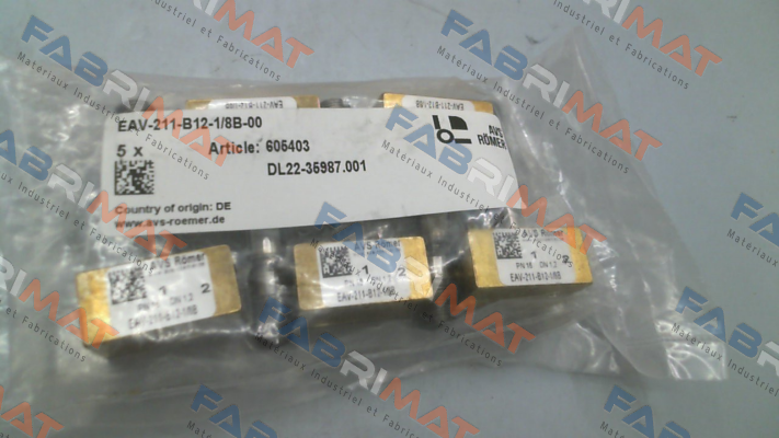 605403 // EAV-211-B12-1/8B-00 Avs Römer