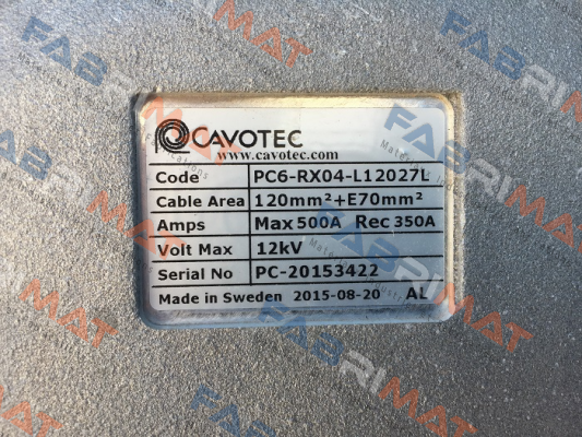 PC6-RX04-L12027L Cavotec