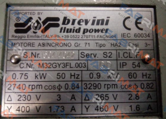 M32GY3FL.003  Brevini