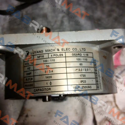 EA-016-004-00 Luyang Gear Motor